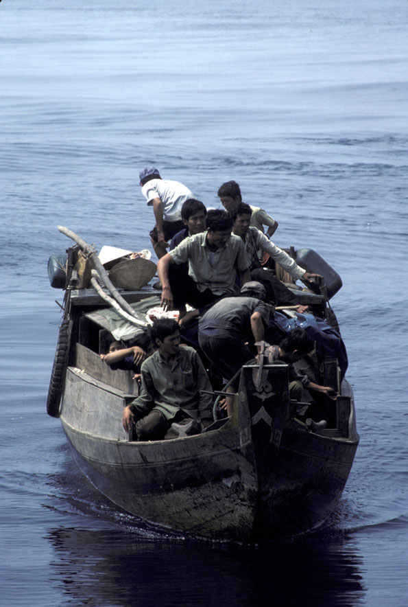 Vietnamese 'boat people', 1982